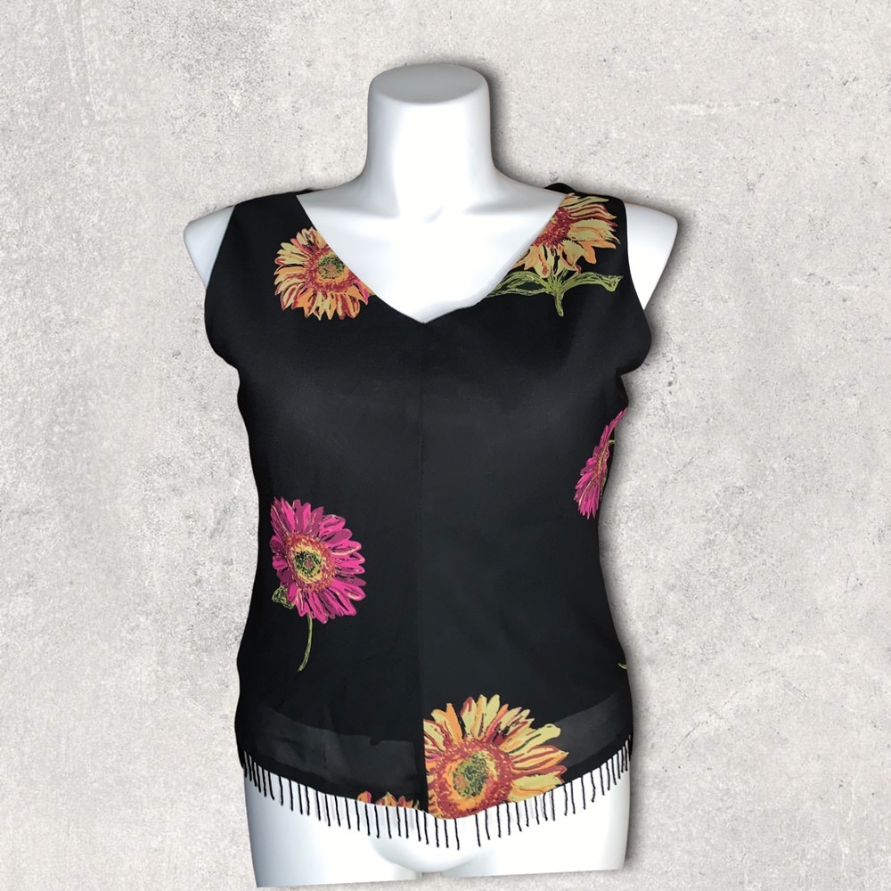 Studio C Floral Blouse, Size 12